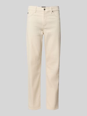 Straight Fit Jeans mit Kaschmir-Anteil Modell Shop The Look MANNEQUINE