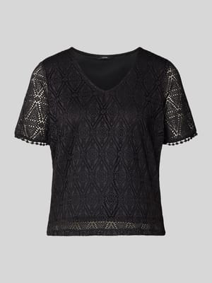 Regular Fit T-Shirt in Heckel-Optik Modell 'MAYA' Shop The Look MANNEQUINE