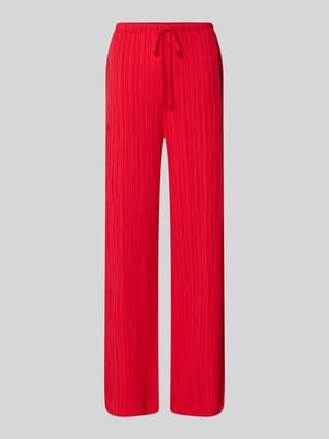 Broek met structuurpatroon model 'Grsvalse' Shop The Look MANNEQUINE