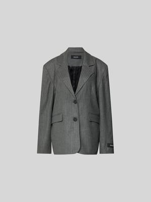 Relaxed Fit Blazer aus Viskose-Mix Shop The Look MANNEQUINE
