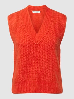 Sweter z dzianiny bez rękawów Shop The Look MANNEQUINE