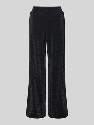 Stoffen broek met elastische band Shop The Look MANNEQUINE