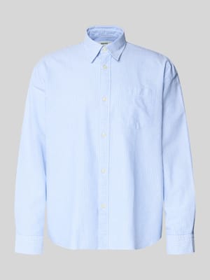 Krój relaxed fit Koszula casualowa z czystej Bawełna Model 'OXFORD SHIRT' Shop The Look MANNEQUINE