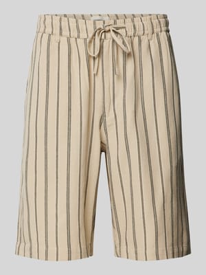 Shorts mit Tunnelzug Modell 'CANVAS' Shop The Look MANNEQUINE