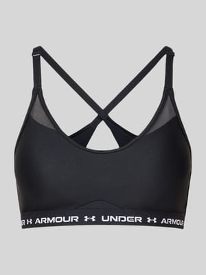 Bustier met elastische band, model 'Crossback Low Bra' Shop The Look MANNEQUINE