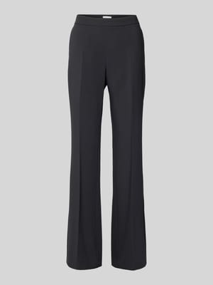 Bootcut pantalon met persplooien Shop The Look MANNEQUINE