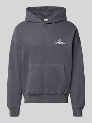 relaxed fit hoodie van puur katoen model 'TWO HORSE' Shop The Look MANNEQUINE
