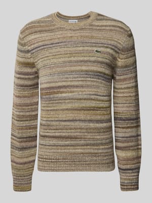 Regular Fit Strickpullover aus Woll-Mix Shop The Look MANNEQUINE