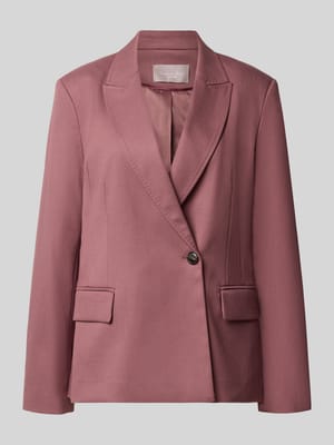 Żakiet o kroju oversized z dodatkiem wiskozy Shop The Look MANNEQUINE
