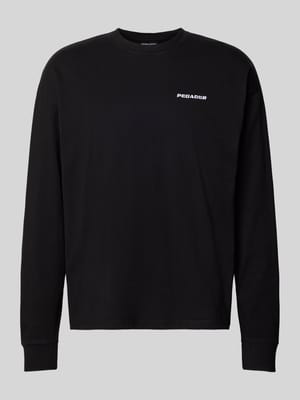 Oversized Sweatshirt mit Logo-Stitching Modell 'Rusk' Shop The Look MANNEQUINE