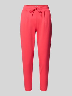 Spodnie materiałowe o kroju slim fit z dodatkiem wiskozy Model 'Kate' Shop The Look MANNEQUINE