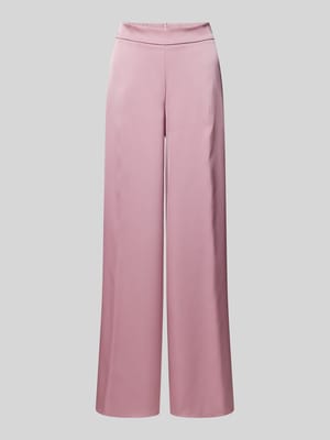 Wide Leg Stoffhose mit elastischem Bund Shop The Look MANNEQUINE