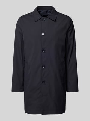 Lange jas met knoopsluiting Shop The Look MANNEQUINE