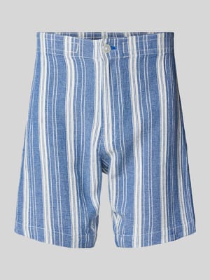 Regular Fit Shorts mit Strukturmuster Modell 'Resort' Shop The Look MANNEQUINE