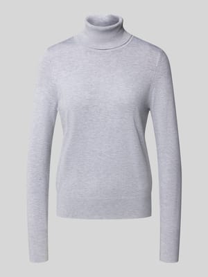 Gebreide pullover met ribboorden Shop The Look MANNEQUINE
