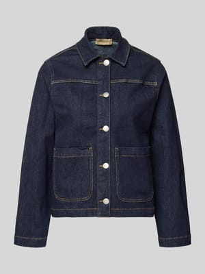 Kurtka jeansowa z listwą guzikową model ‘KIMBERLY’ Shop The Look MANNEQUINE