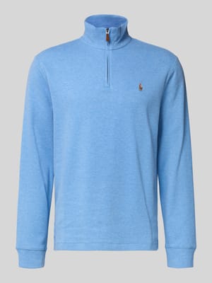 Gebreide pullover met opstaande kraag Shop The Look MANNEQUINE