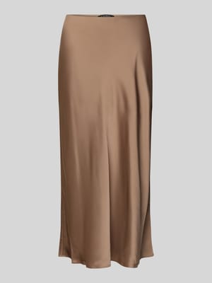 Midirock mit gelegten Falten Modell 'SHARAE' Shop The Look MANNEQUINE