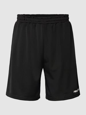 Shorts mit Lochmuster Shop The Look MANNEQUINE