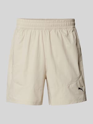 Shorts met elastische band Shop The Look MANNEQUINE