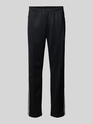 Trainingsbroek met lengtenaden en elastische band Shop The Look MANNEQUINE