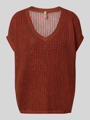 T-Shirt aus Baumwoll-Leinen-Mix Modell 'LAURETTE' Shop The Look MANNEQUINE