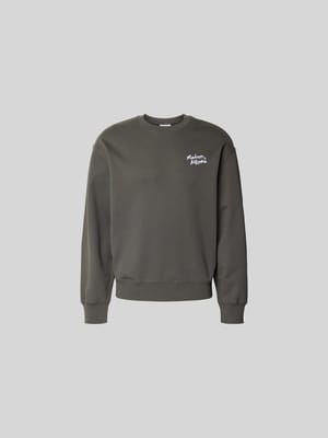 Sweatshirt aus Baumwoll-Mix Shop The Look MANNEQUINE