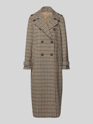 Oversized trenchcoat van wolmix - curated by Maja Weyhe Shop The Look MANNEQUINE