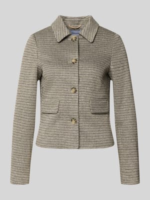 Slim Fit Blazer mit Pattentaschen Shop The Look MANNEQUINE