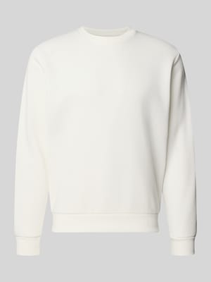 Sweatshirt met ronde hals, model 'BRADLEY' Shop The Look MANNEQUINE