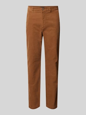 Regular Fit Cordhose mit Gürtelschlaufen Modell 'DENTON' Shop The Look MANNEQUINE