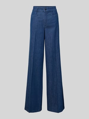 Wide Leg Jeans mit Bügelfalten Shop The Look MANNEQUINE