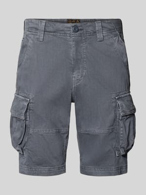 Straight Fit Shorts mit Cargo-Taschen Modell 'Core' Shop The Look MANNEQUINE
