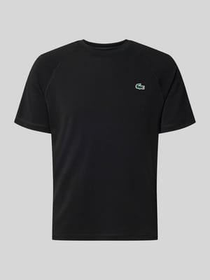 Regular Fit Sport-T-Shirt mit Logo-Detail Shop The Look MANNEQUINE