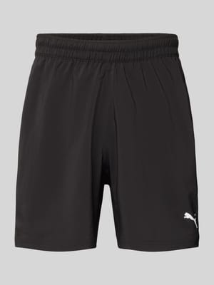 Shorts mit Logo und elastischem Bund Shop The Look MANNEQUINE