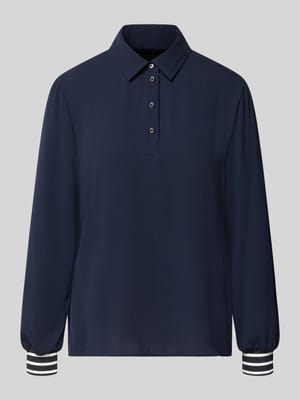 koszulka polo o kroju regular fit z elastycznymi wykończeniami rękawów Shop The Look MANNEQUINE