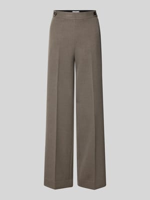 Spodnie o kroju straight leg fit z dodatkiem wiskozy Shop The Look MANNEQUINE