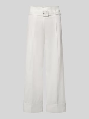 Culotte met riem en steekzakken Shop The Look MANNEQUINE