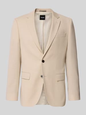 Marynarka garniturowa o kroju regular fit z mieszanki żywej wełny model 'JASPER' Shop The Look MANNEQUINE