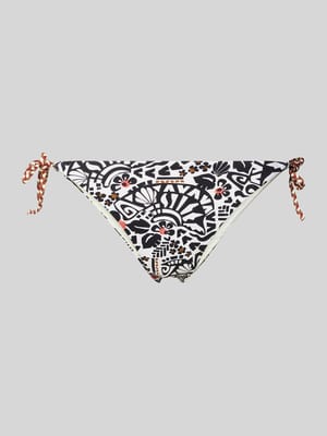 Figi bikini o kroju slim fit z kwiatowym nadrukiem na całej powierzchni model 'Jaka' Shop The Look MANNEQUINE