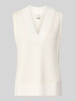 Top aus Viskose-Mix in Strick-Optik Modell 'Freida' Shop The Look MANNEQUINE