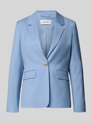 Slim fit blazer met klepzakken Shop The Look MANNEQUINE