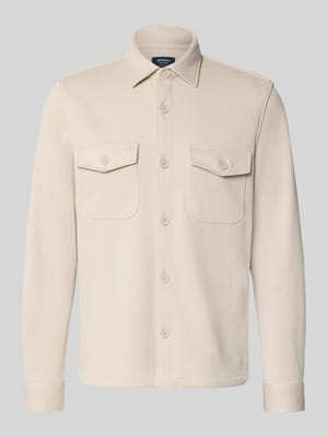 Overshirt mit Knopfleiste Shop The Look MANNEQUINE