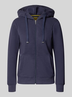 Regular Fit Sweatjacke aus Baumwoll-Mix Shop The Look MANNEQUINE