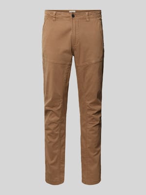 Tapered Fit Chino mit Gesäßtaschen Modell 'TORONTO' Shop The Look MANNEQUINE