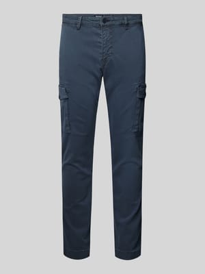 Spodnie cargo o kroju tapered fit ze szlufkami na pasek model ‘Driver’ Shop The Look MANNEQUINE