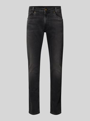 Tapered Fit Jeans aus Baumwoll-Mix Modell 'SPIKE' Shop The Look MANNEQUINE