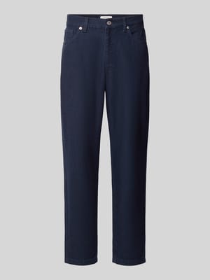 regular fit tapered jeans van mix van katoen en hennep model 'MAURO' Shop The Look MANNEQUINE