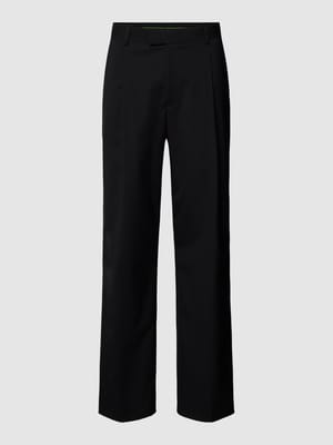 Regular fit pantalon met bandplooien Shop The Look MANNEQUINE