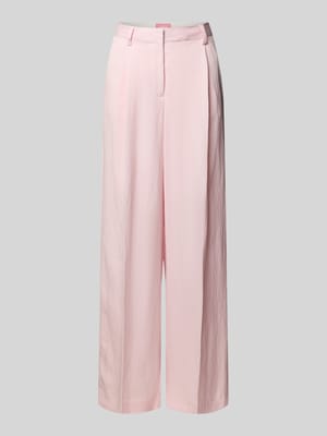 Hose aus Lyocell-Mix Modell 'EMMA' Shop The Look MANNEQUINE